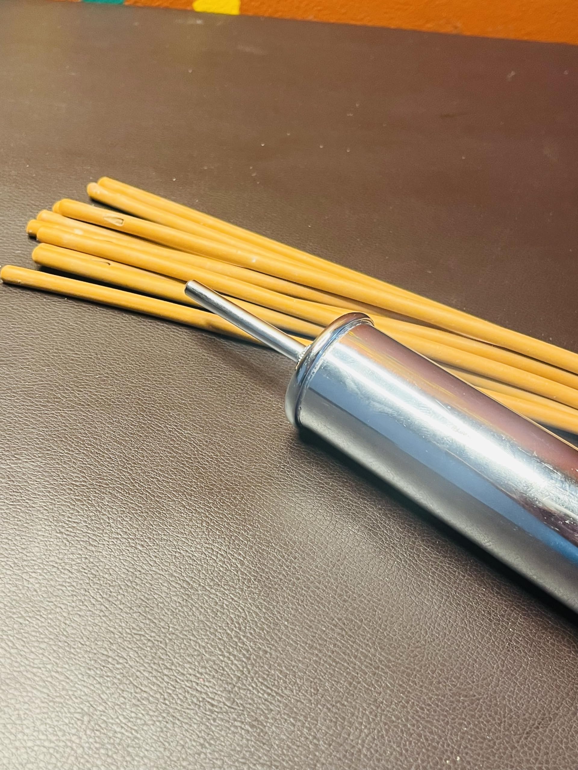 Anuvasan basti steel syringe and catheters