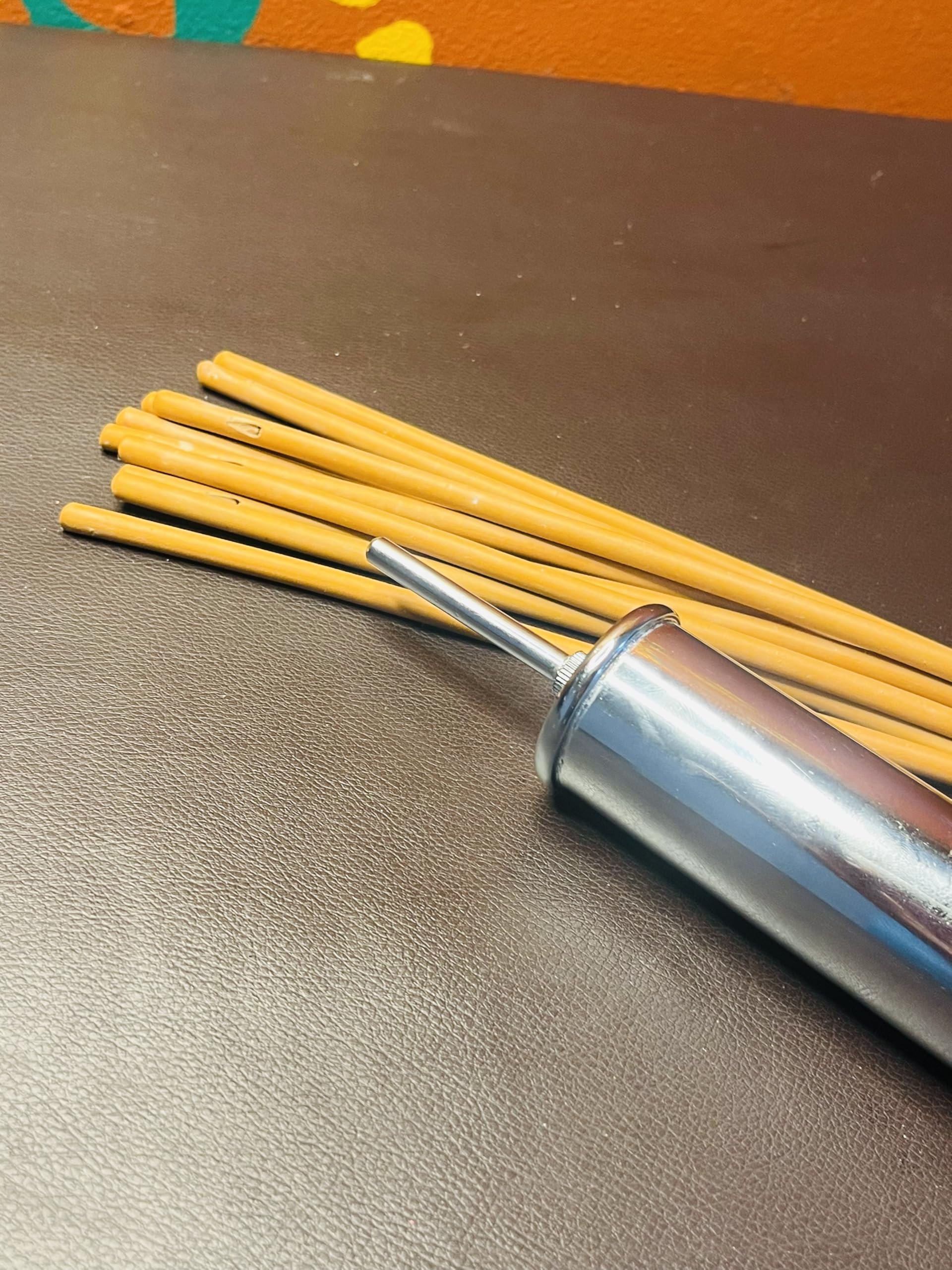 Anuvasan basti steel syringe and catheters