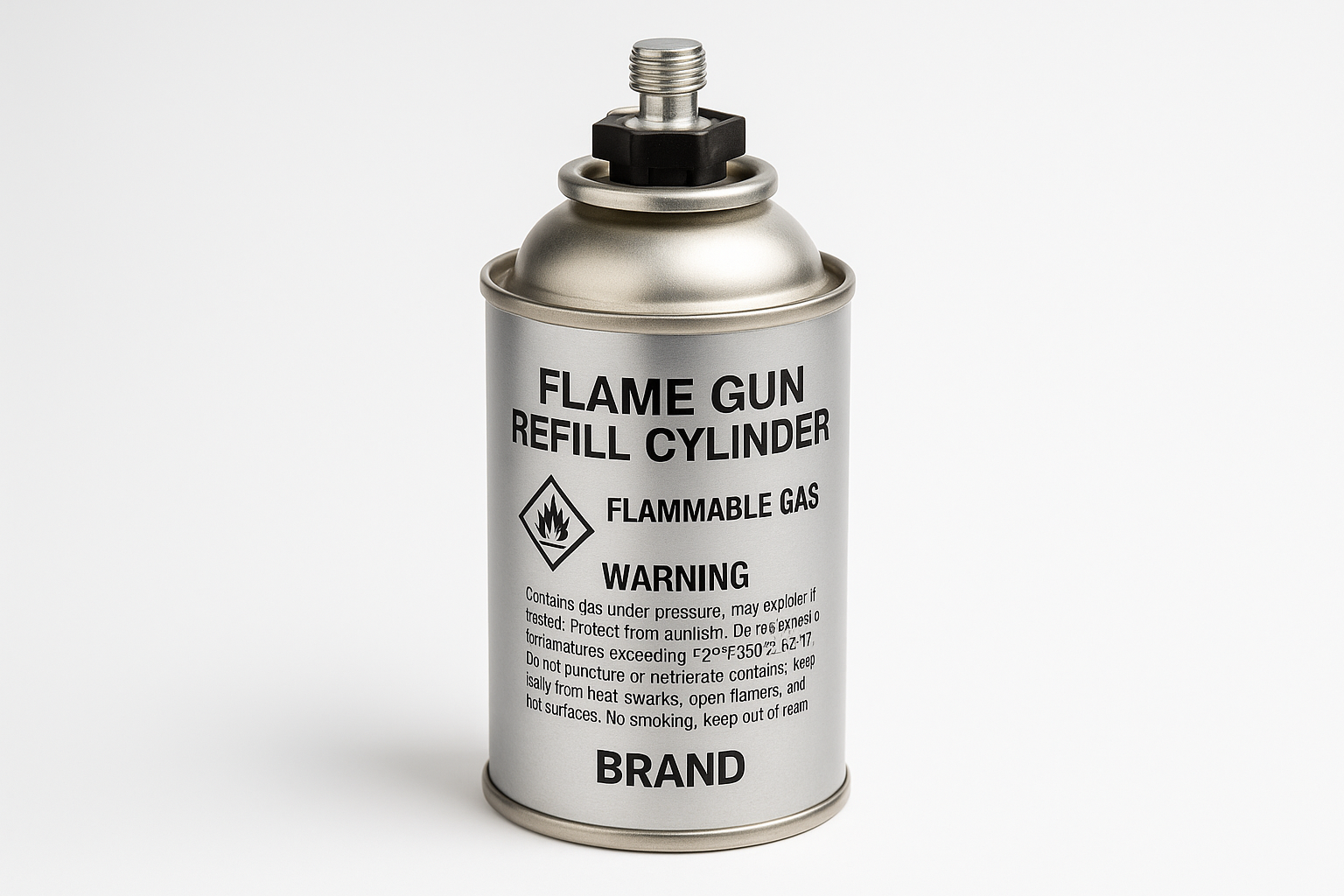 flame gun refill cylinder