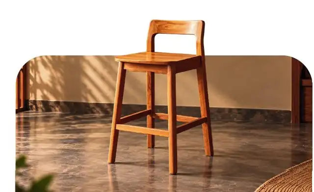 Shirabhyanga Stool in Sagwan wood
